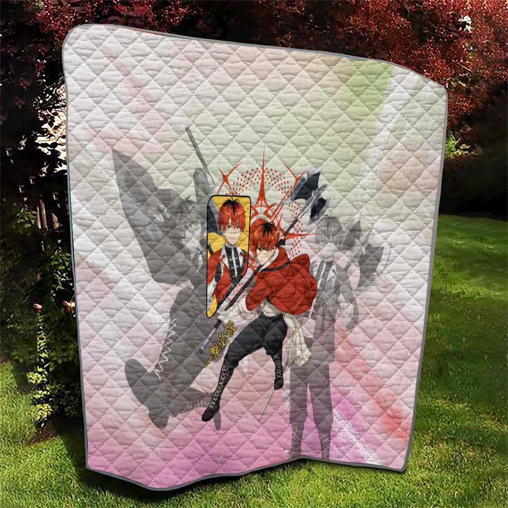 Stark Frieren Beyond Journey’s End Quilt Dynamic Anime Warrior Style