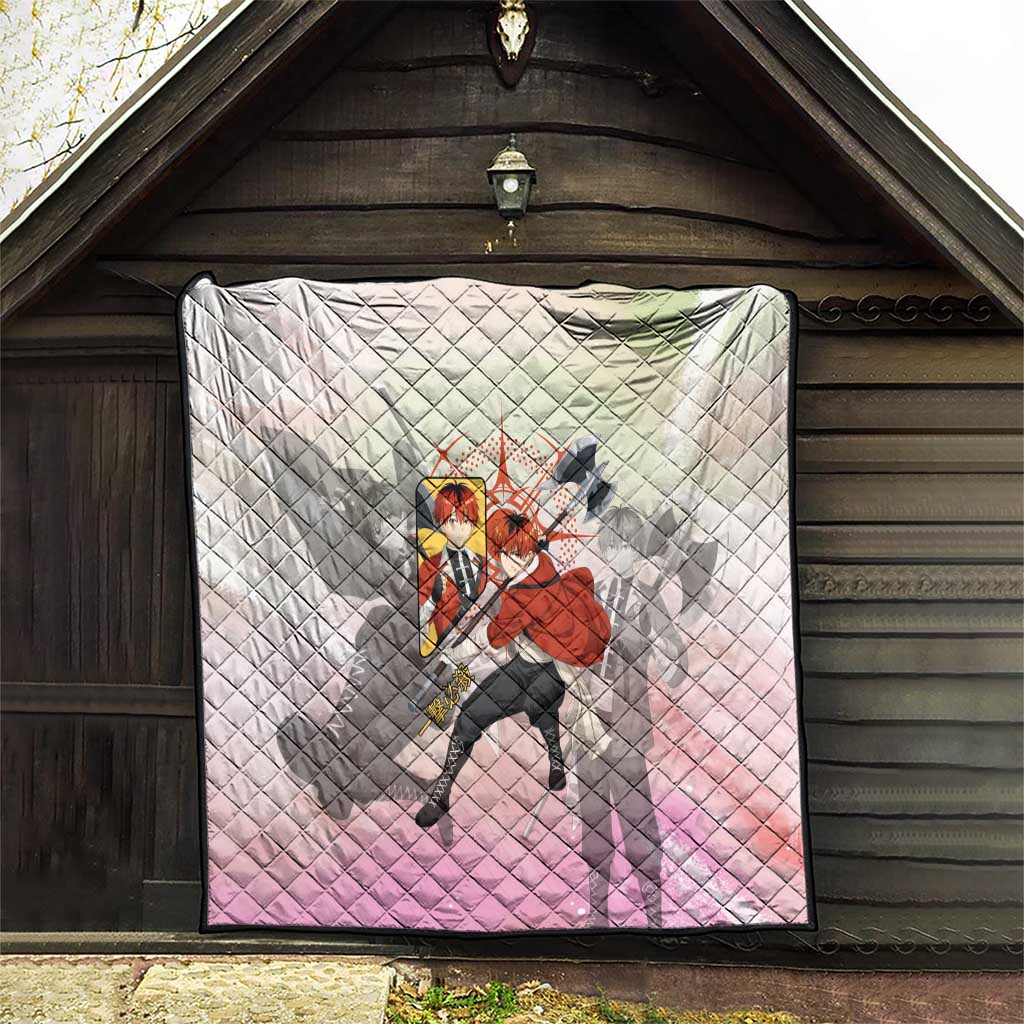 Stark Frieren Beyond Journey’s End Quilt Dynamic Anime Warrior Style