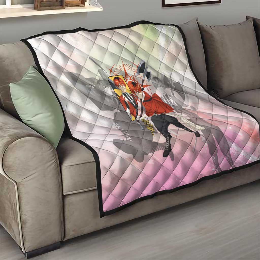Stark Frieren Beyond Journey’s End Quilt Dynamic Anime Warrior Style