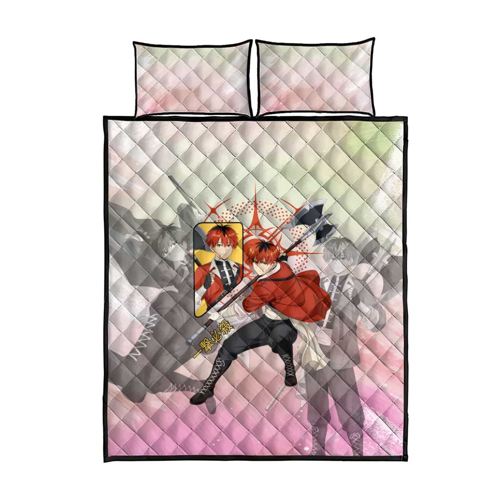Stark Frieren Beyond Journey’s End Quilt Bed Set Dynamic Anime Warrior Style
