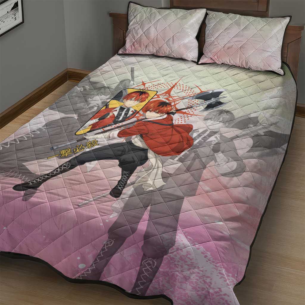 Stark Frieren Beyond Journey’s End Quilt Bed Set Dynamic Anime Warrior Style