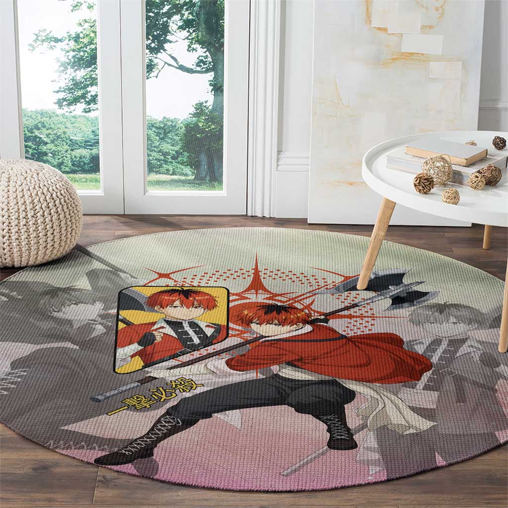 Stark Frieren Beyond Journey’s End Round Carpet Dynamic Anime Warrior Style