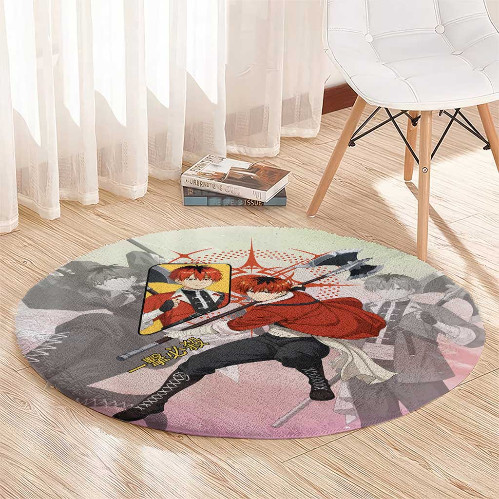 Stark Frieren Beyond Journey’s End Round Carpet Dynamic Anime Warrior Style