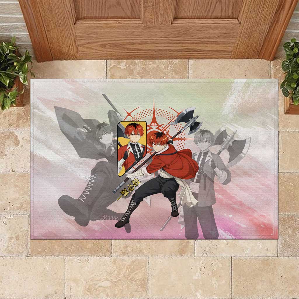 Stark Frieren Beyond Journey’s End Rubber Doormat Dynamic Anime Warrior Style