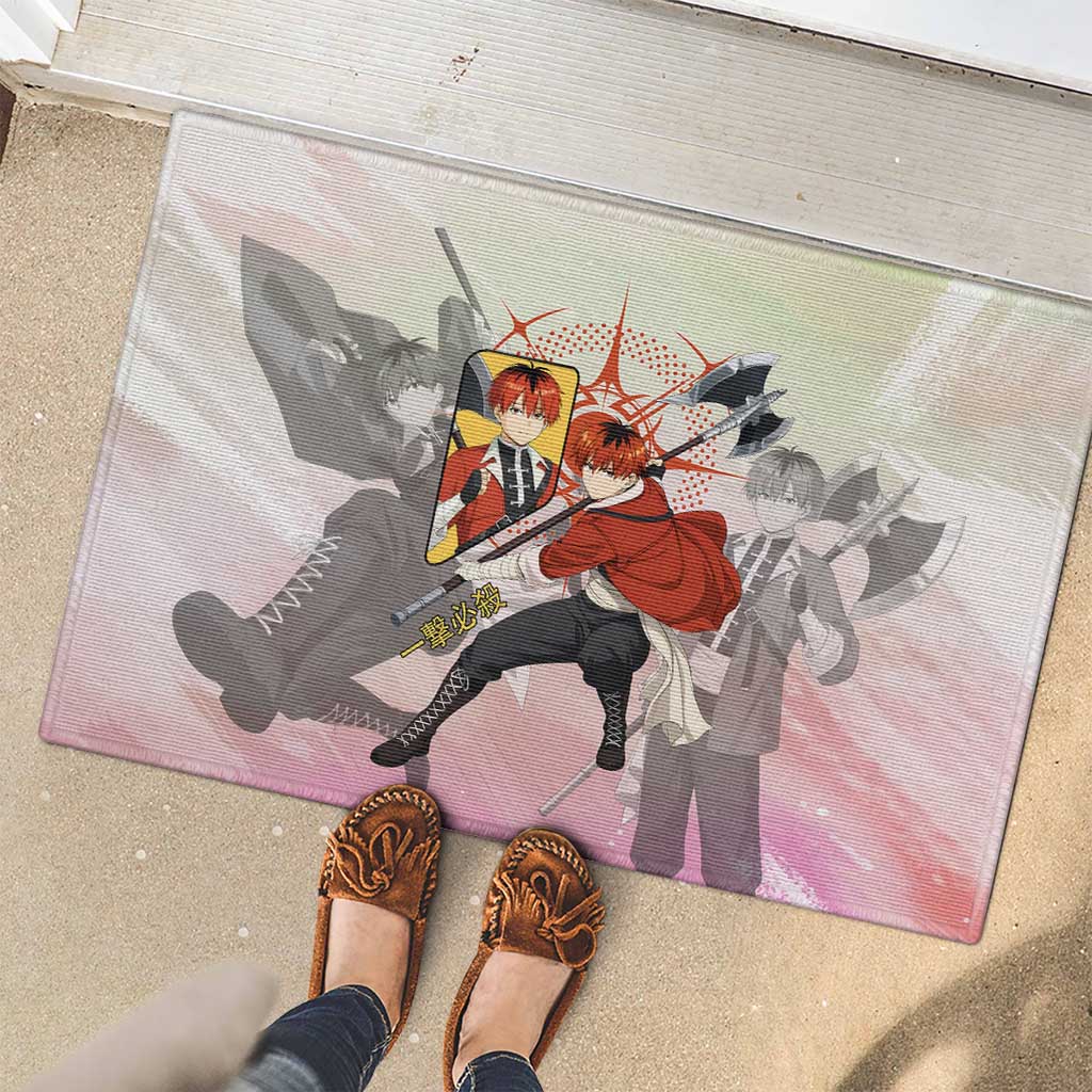 Stark Frieren Beyond Journey’s End Rubber Doormat Dynamic Anime Warrior Style