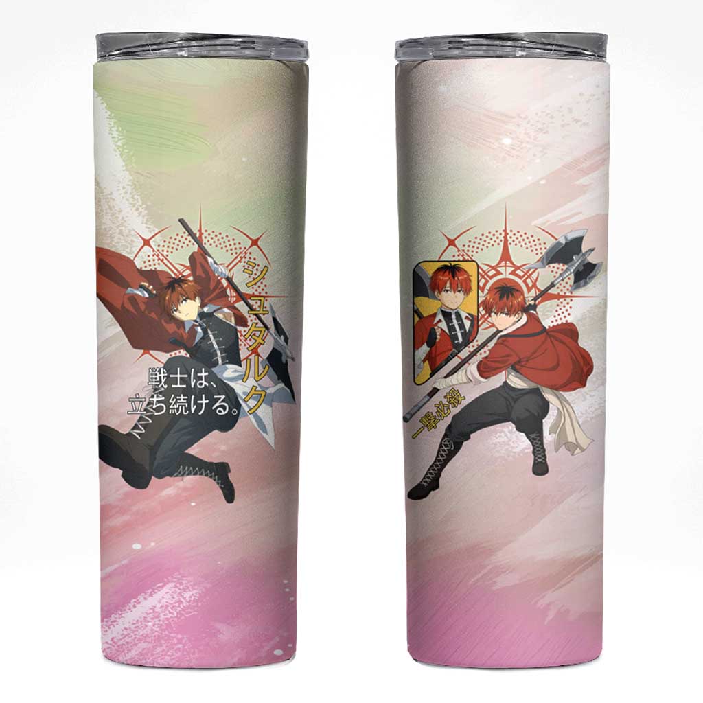 Stark Frieren Beyond Journey’s End Skinny Tumbler Dynamic Anime Warrior Style