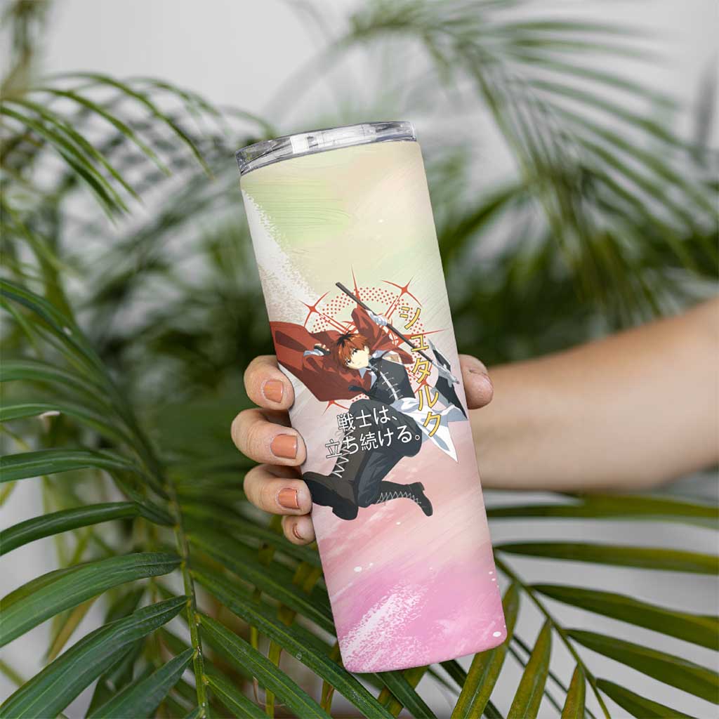 Stark Frieren Beyond Journey’s End Skinny Tumbler Dynamic Anime Warrior Style