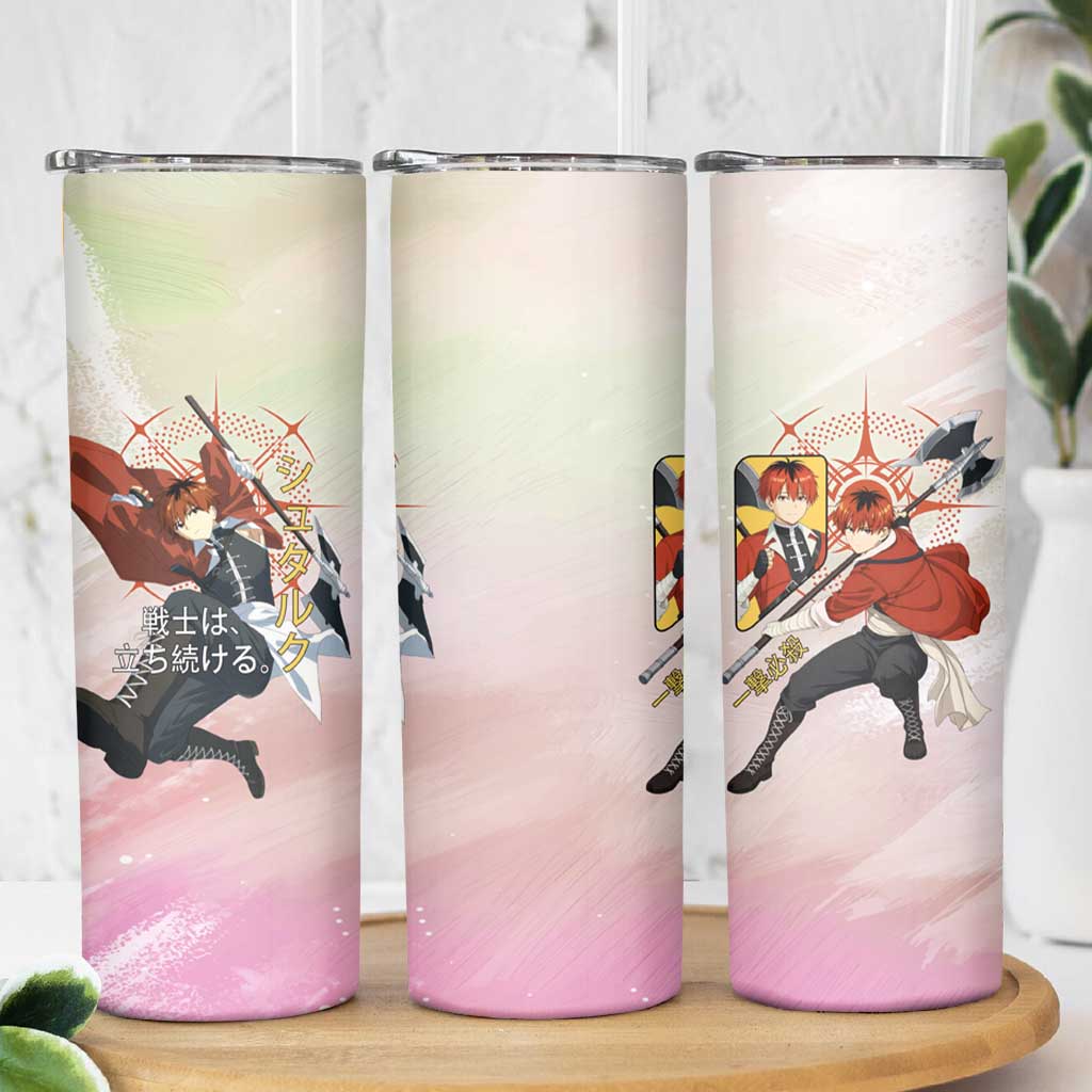 Stark Frieren Beyond Journey’s End Skinny Tumbler Dynamic Anime Warrior Style