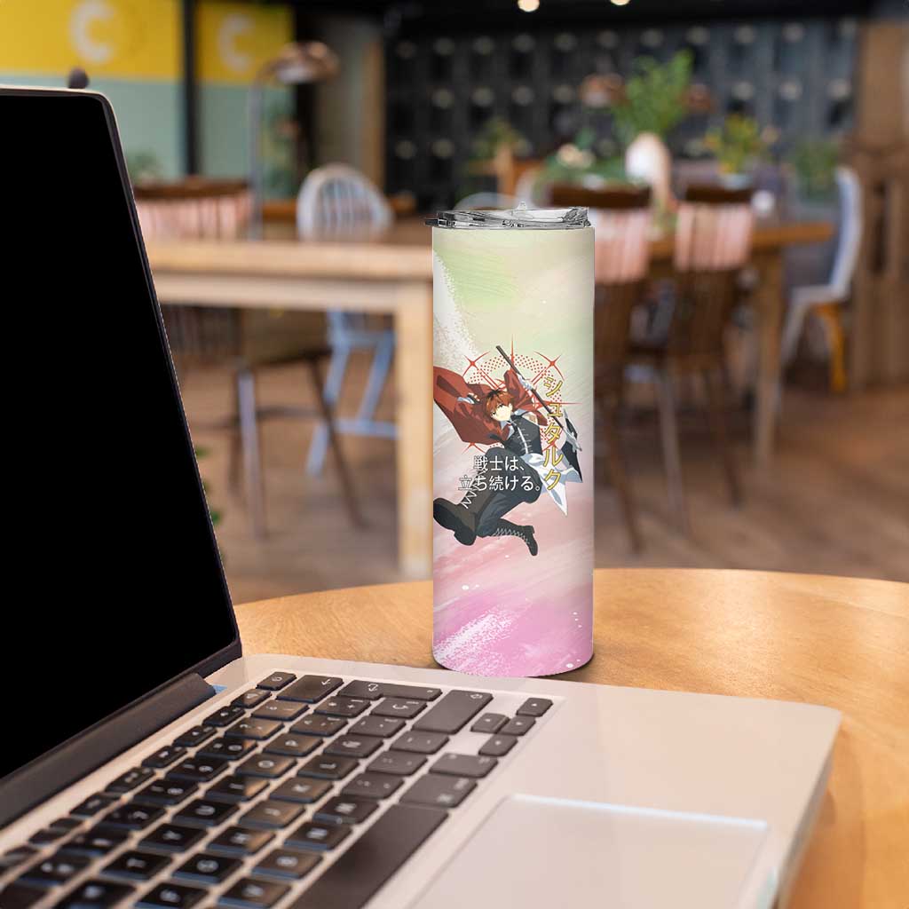 Stark Frieren Beyond Journey’s End Skinny Tumbler Dynamic Anime Warrior Style