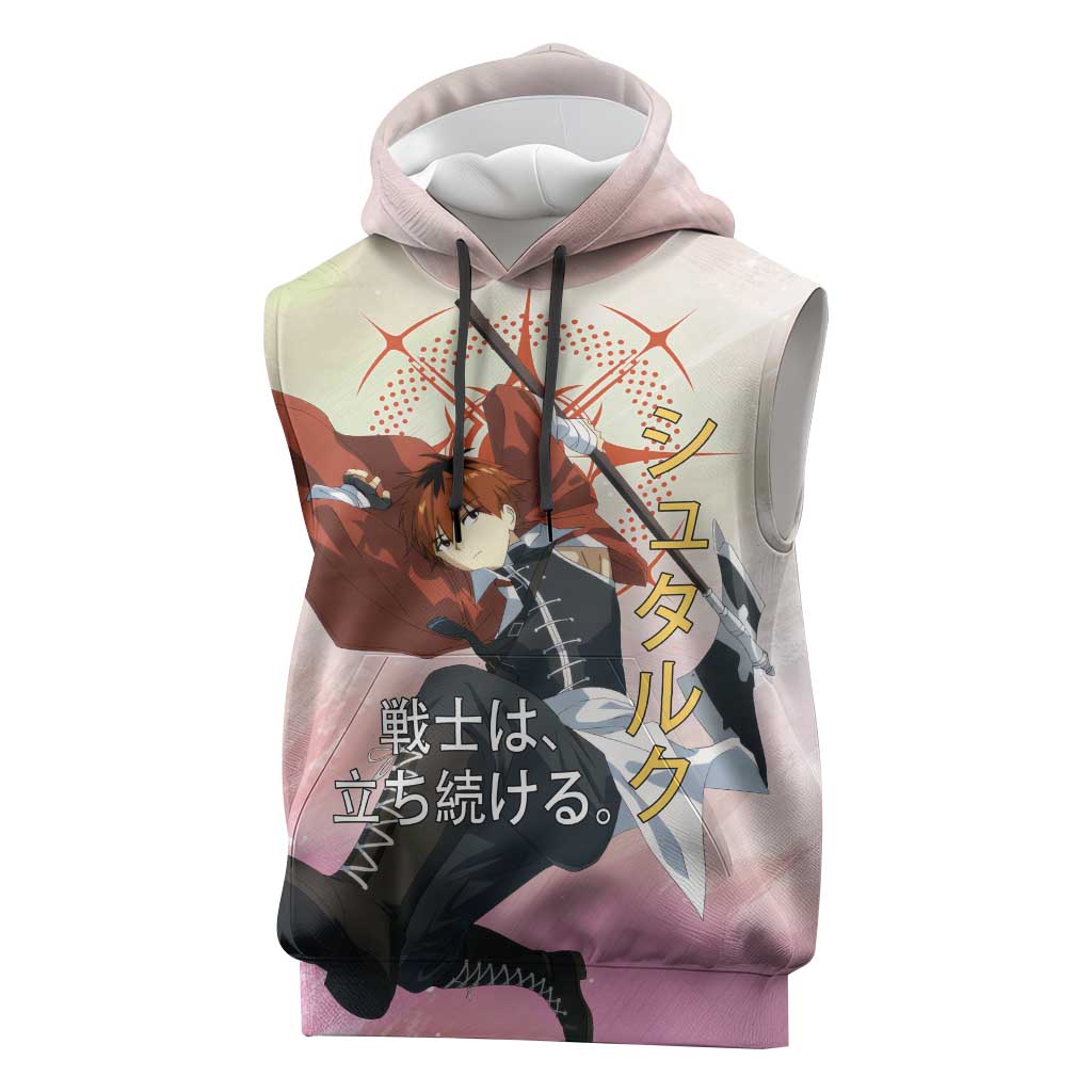 Stark Frieren Beyond Journey’s End Sleeveless Hoodie Dynamic Anime Warrior Style