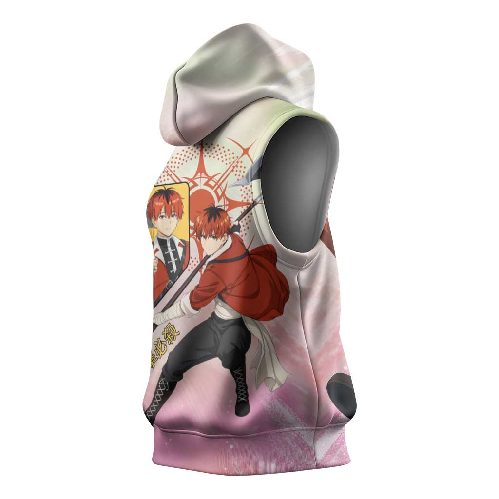 Stark Frieren Beyond Journey’s End Sleeveless Hoodie Dynamic Anime Warrior Style