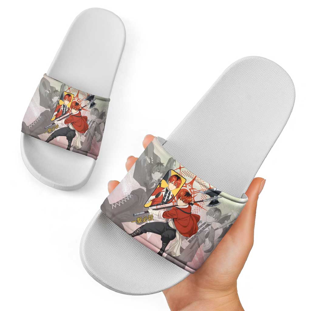 Stark Frieren Beyond Journey’s End Slide Sandals Dynamic Anime Warrior Style