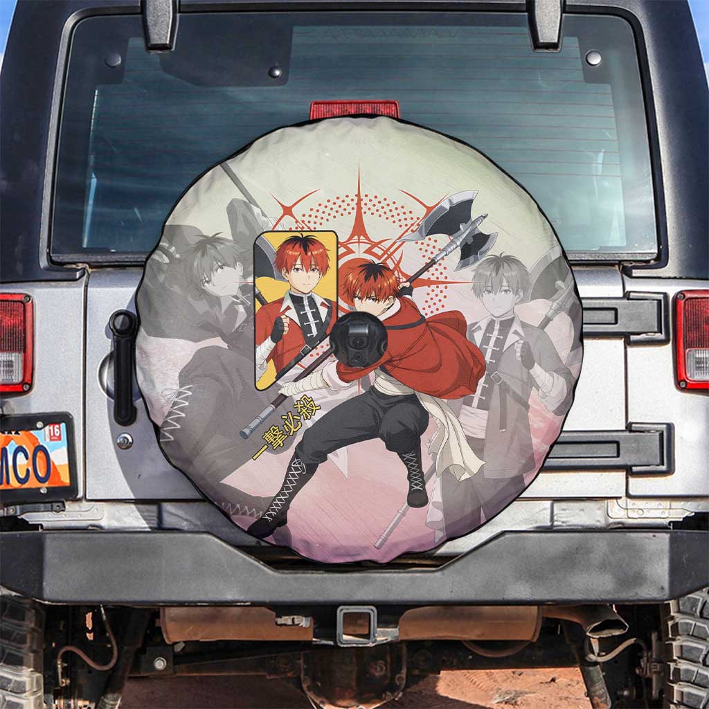 Stark Frieren Beyond Journey’s End Spare Tire Cover Dynamic Anime Warrior Style