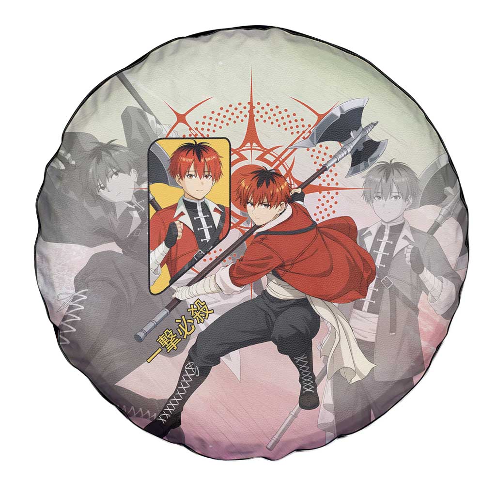 Stark Frieren Beyond Journey’s End Spare Tire Cover Dynamic Anime Warrior Style
