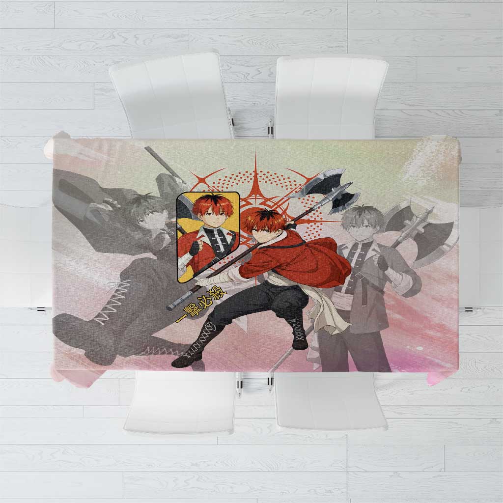 Stark Frieren Beyond Journey’s End Tablecloth Dynamic Anime Warrior Style