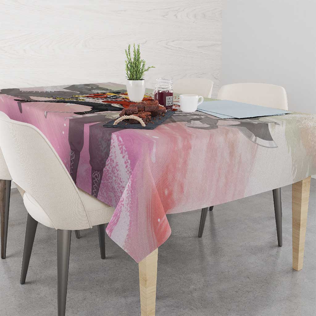 Stark Frieren Beyond Journey’s End Tablecloth Dynamic Anime Warrior Style