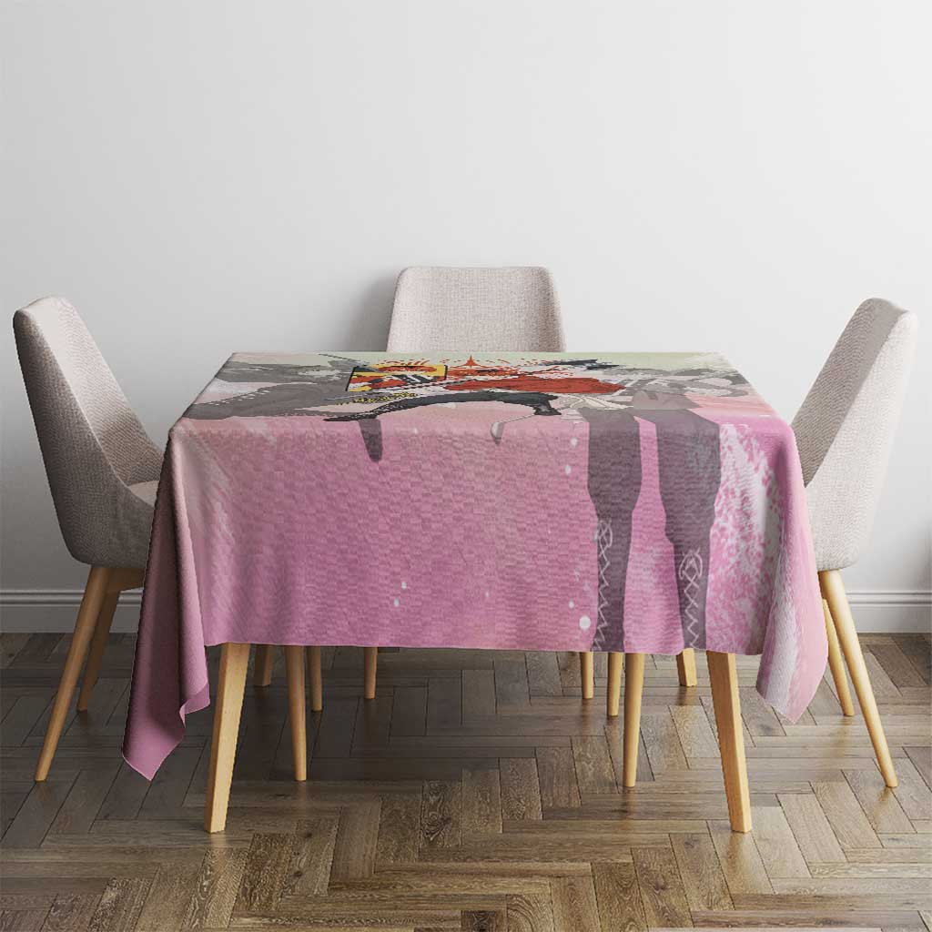 Stark Frieren Beyond Journey’s End Tablecloth Dynamic Anime Warrior Style