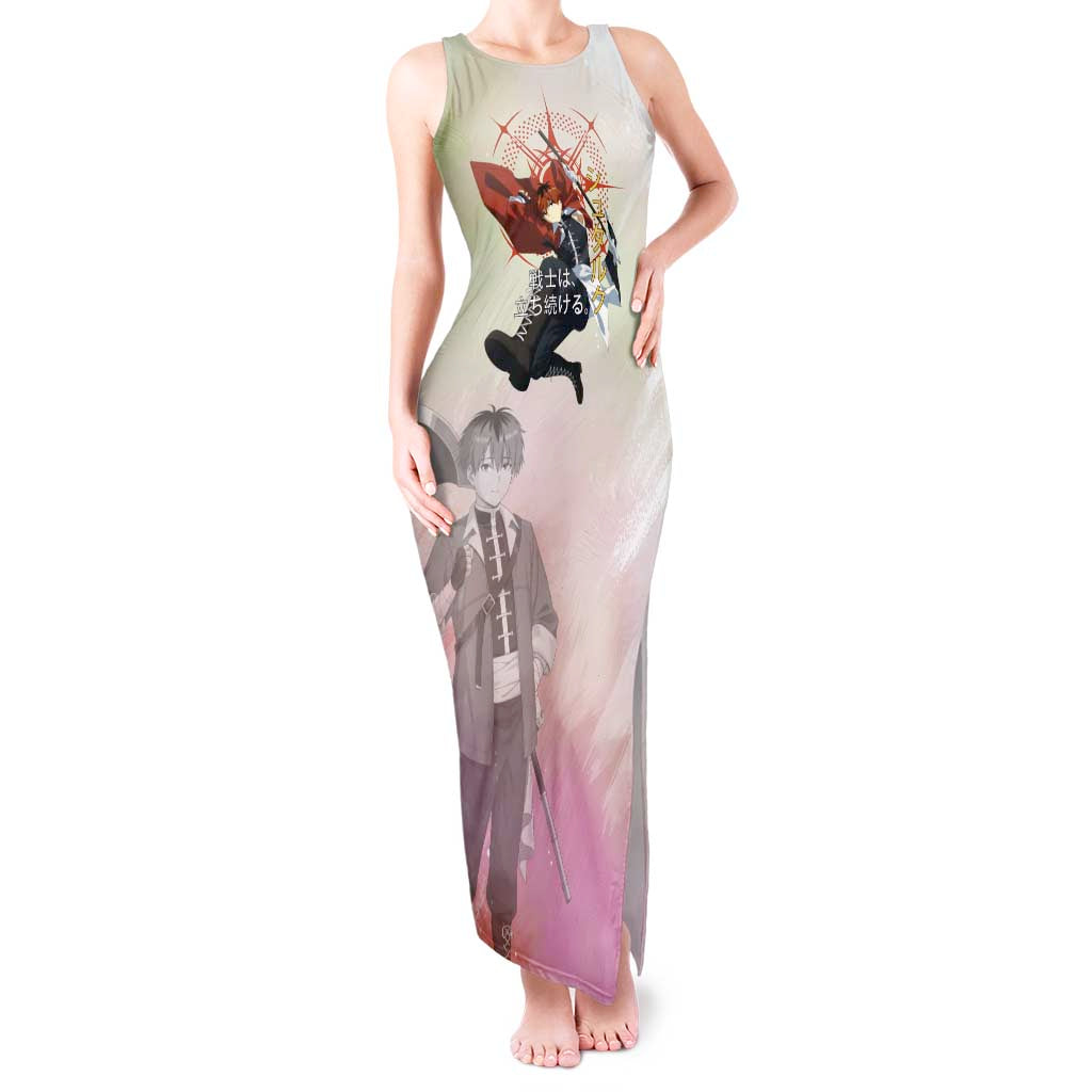 Stark Frieren Beyond Journey’s End Tank Maxi Dress Dynamic Anime Warrior Style