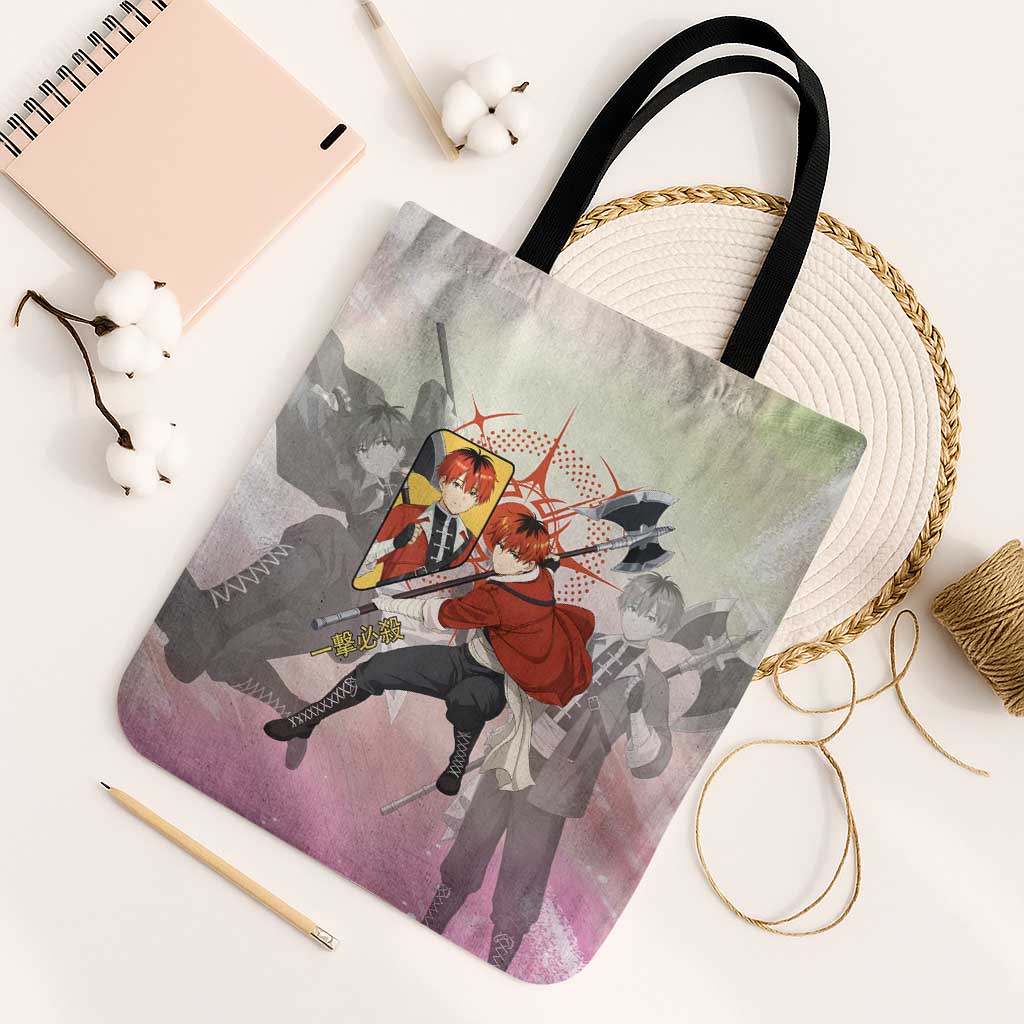 Stark Frieren Beyond Journey’s End Tote Bag Dynamic Anime Warrior Style