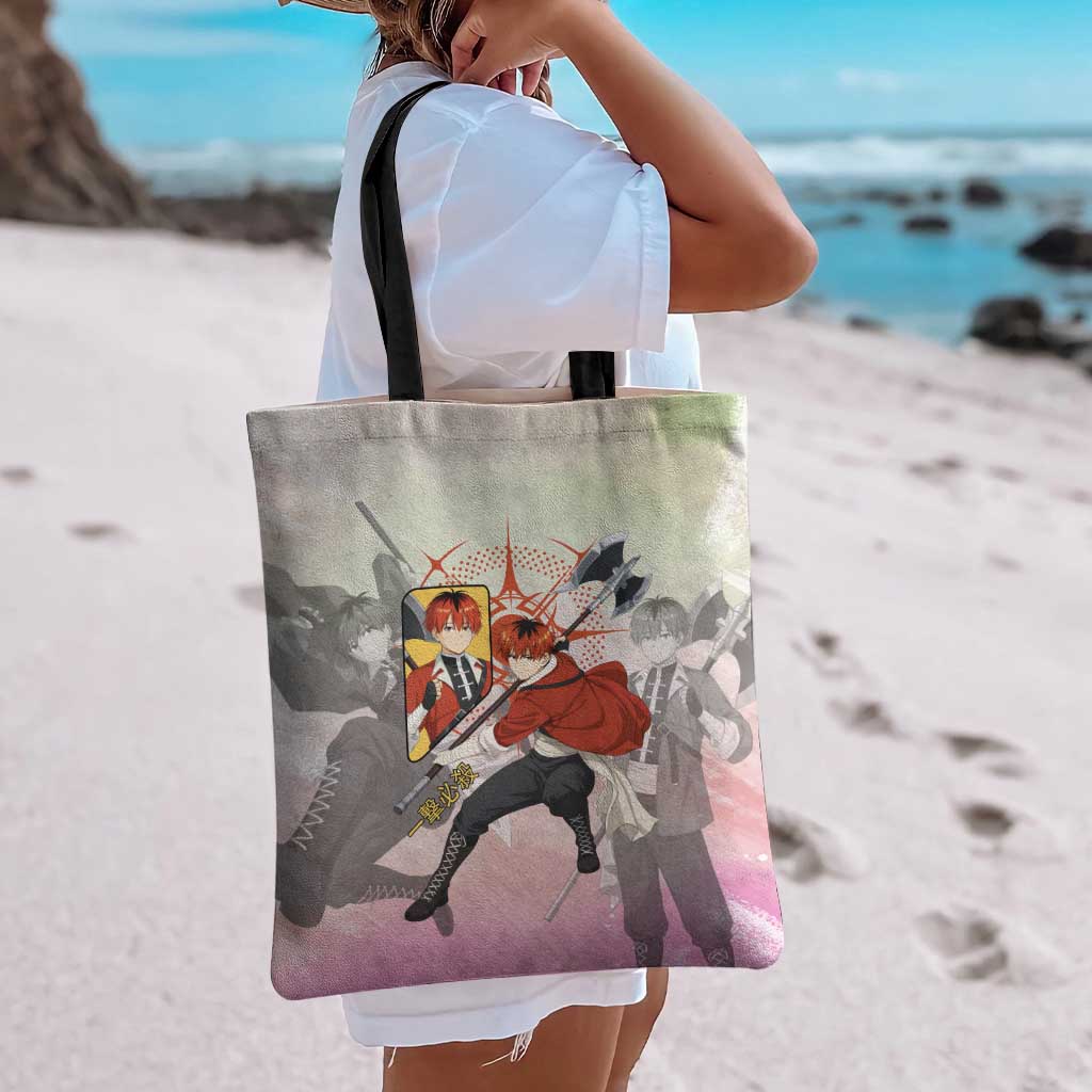 Stark Frieren Beyond Journey’s End Tote Bag Dynamic Anime Warrior Style