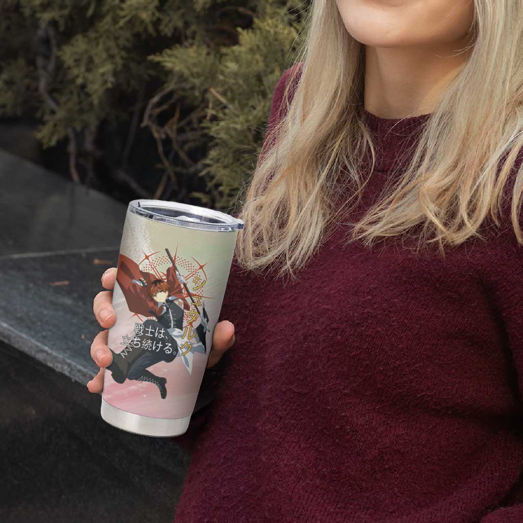 Stark Frieren Beyond Journey’s End Tumbler Cup Dynamic Anime Warrior Style
