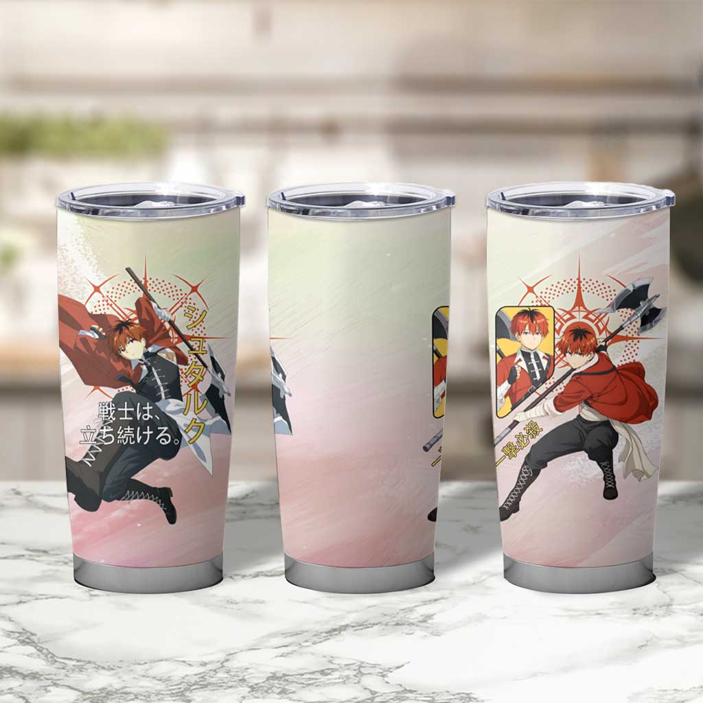 Stark Frieren Beyond Journey’s End Tumbler Cup Dynamic Anime Warrior Style