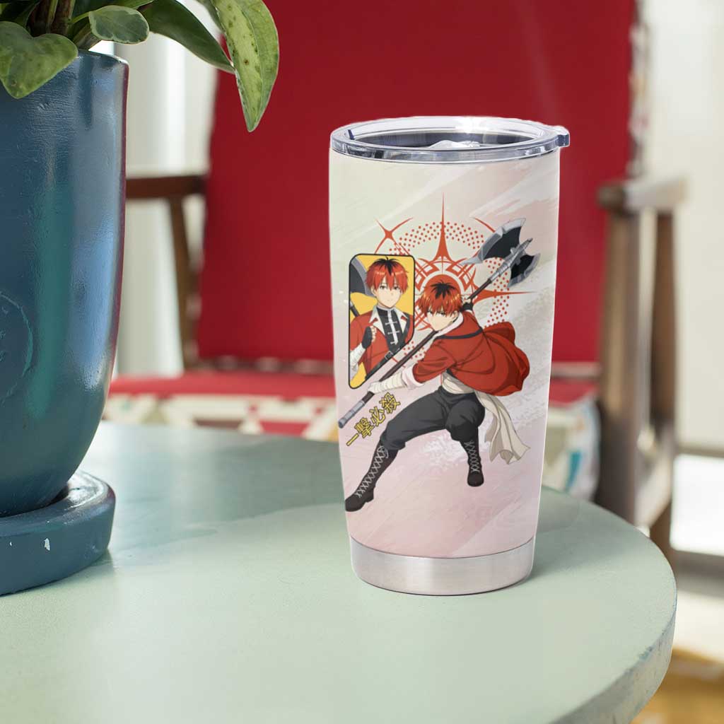 Stark Frieren Beyond Journey’s End Tumbler Cup Dynamic Anime Warrior Style