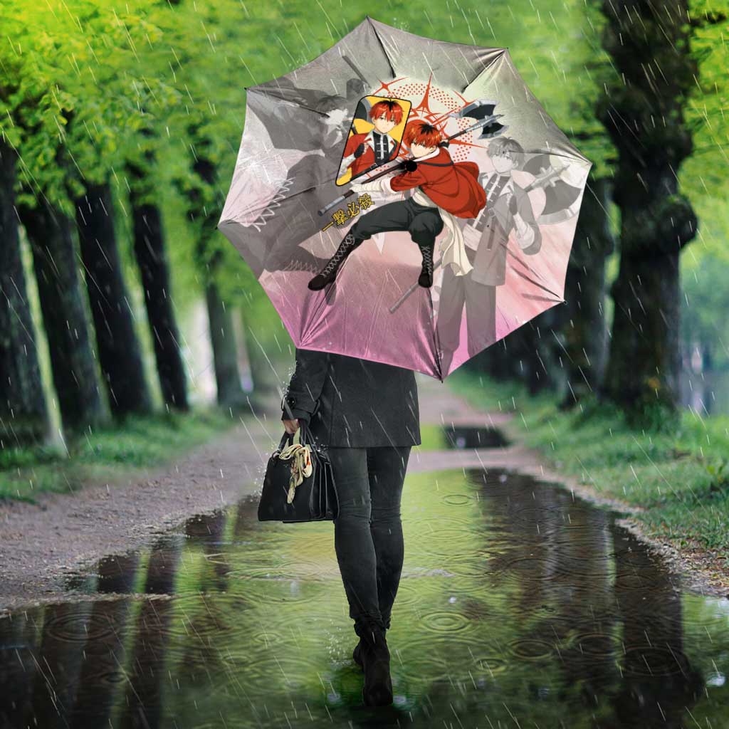 Stark Frieren Beyond Journey’s End Umbrella Dynamic Anime Warrior Style