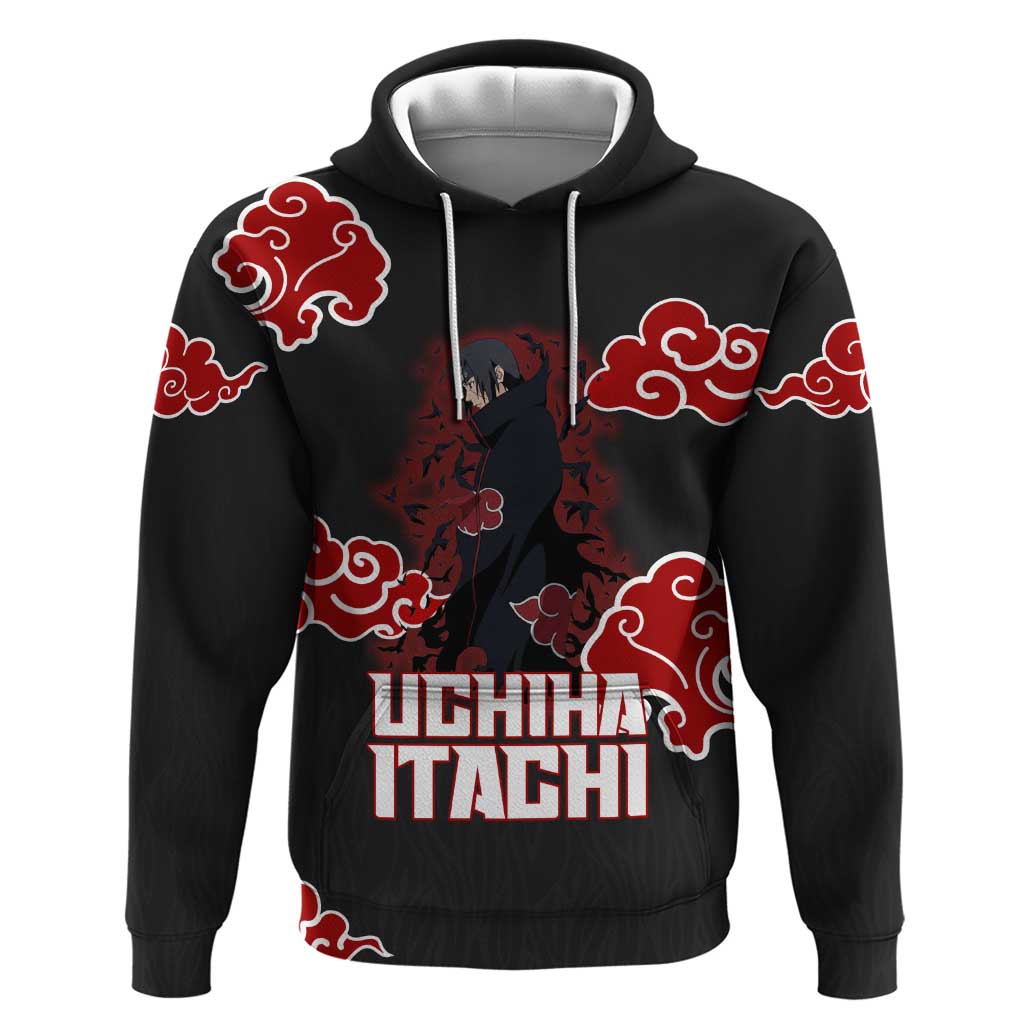 Uchiha Itachi Naruto Hoodie Akatsuki Cloud Anime Shadow Style