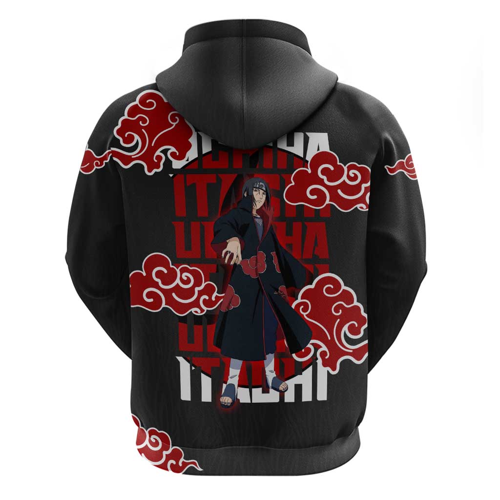Uchiha Itachi Naruto Hoodie Akatsuki Cloud Anime Shadow Style