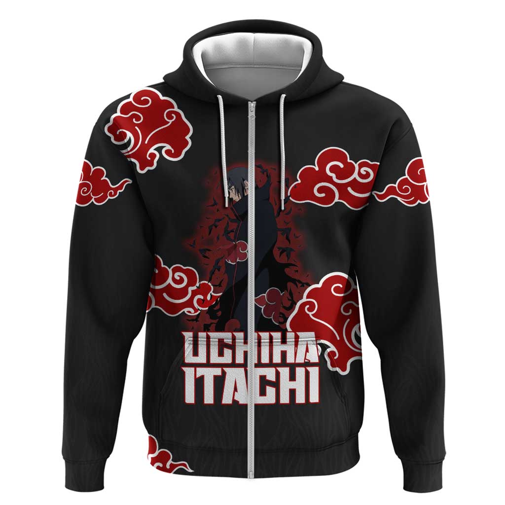 Uchiha Itachi Naruto Hoodie Akatsuki Cloud Anime Shadow Style