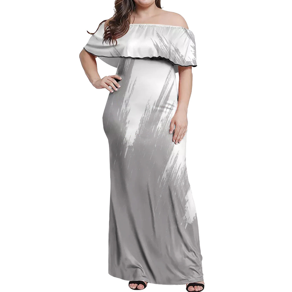 Kyojuro Rengoku Off Shoulder Maxi Dress