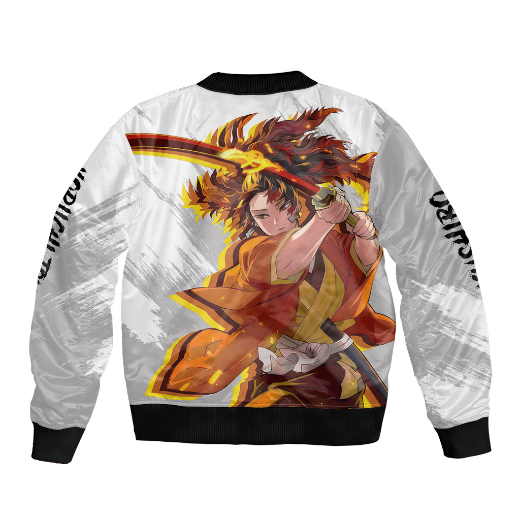 Kokushibo and Yoriichi Tsugikuni Bomber Jacket