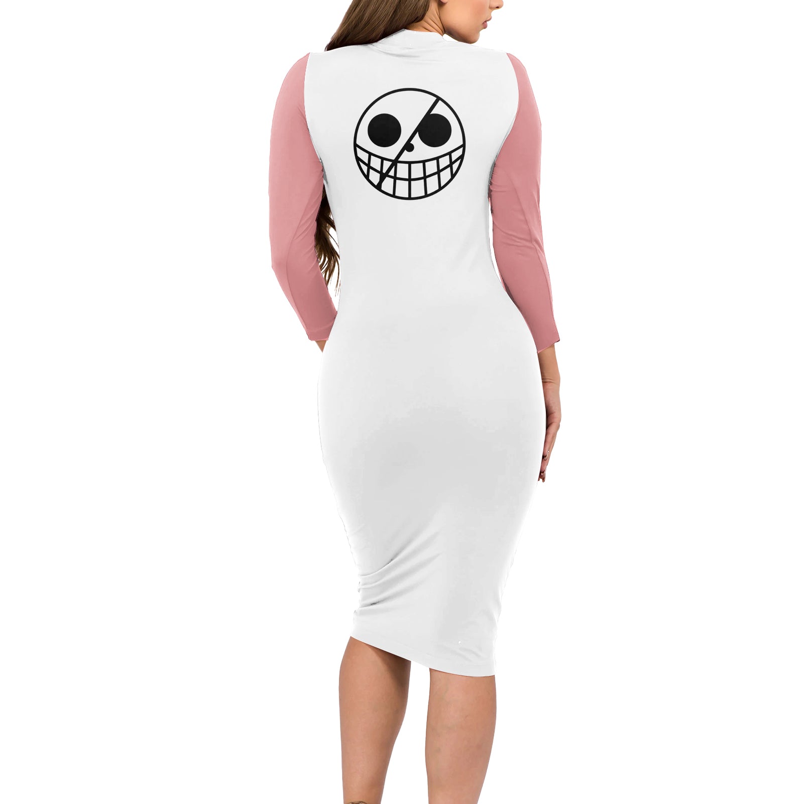 Donquixote Doflamingo - One Piece Anime Long Sleeve Bodycon Dress