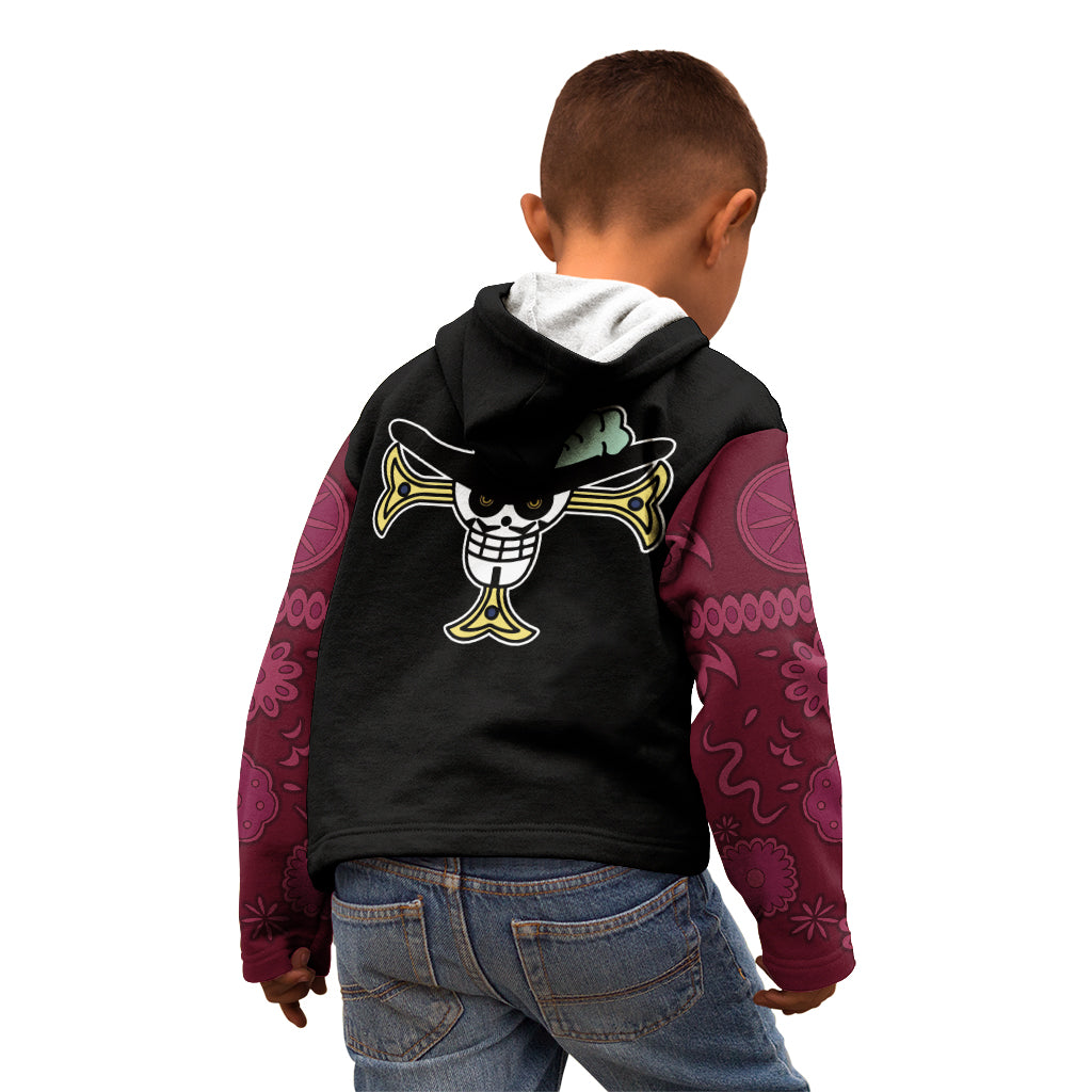 Dracule Mihawk - One Piece Anime Kid Hoodie