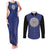 Nico Robin - One Piece Anime Couples Matching Tank Maxi Dress and Long Sleeve Button Shirt