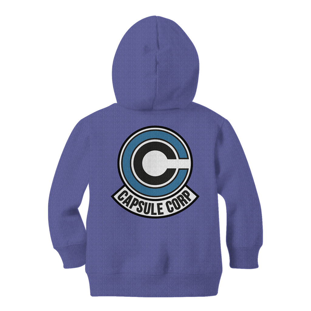 Capsule Corp - Dragon Ball Anime Kid Hoodie