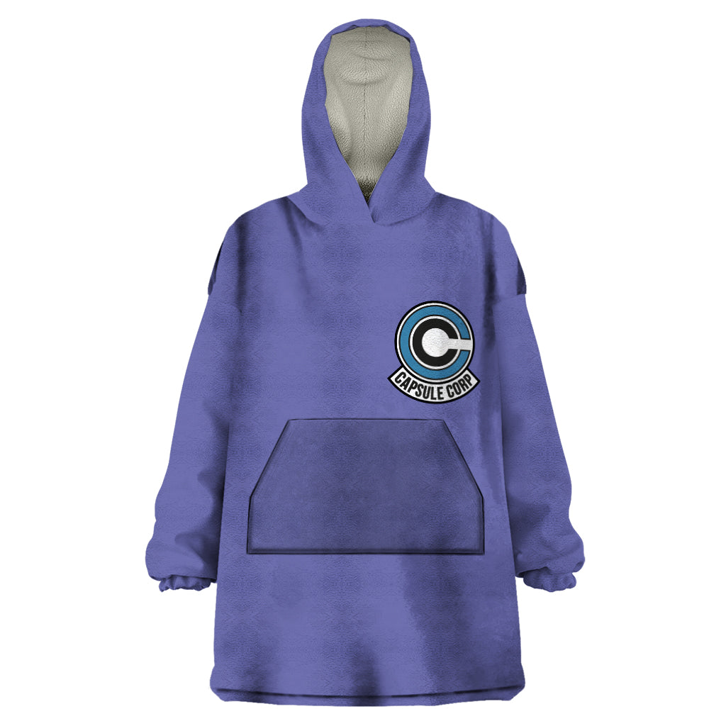 Capsule Corp - Dragon Ball Anime Wearable Blanket Hoodie