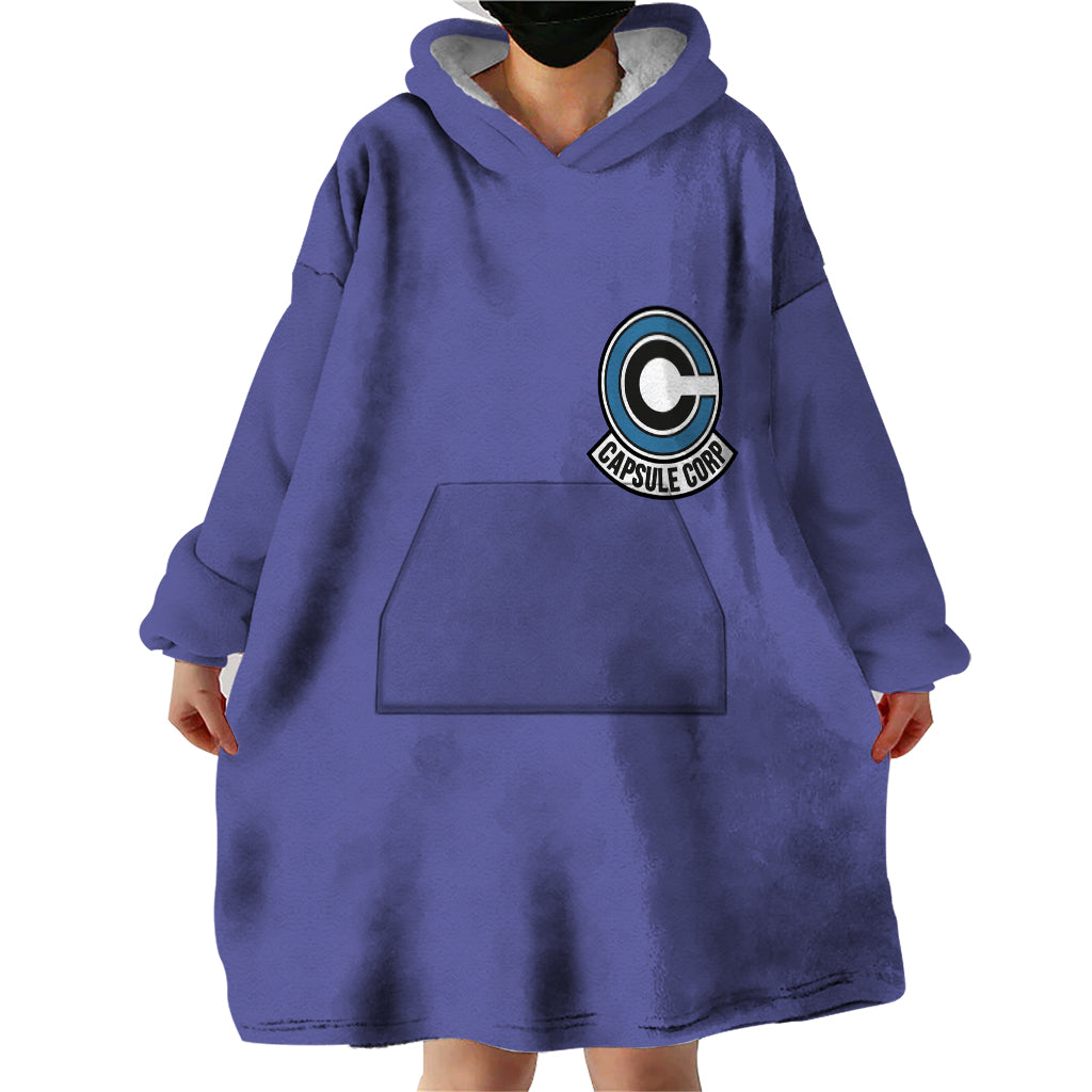 Capsule Corp - Dragon Ball Anime Wearable Blanket Hoodie