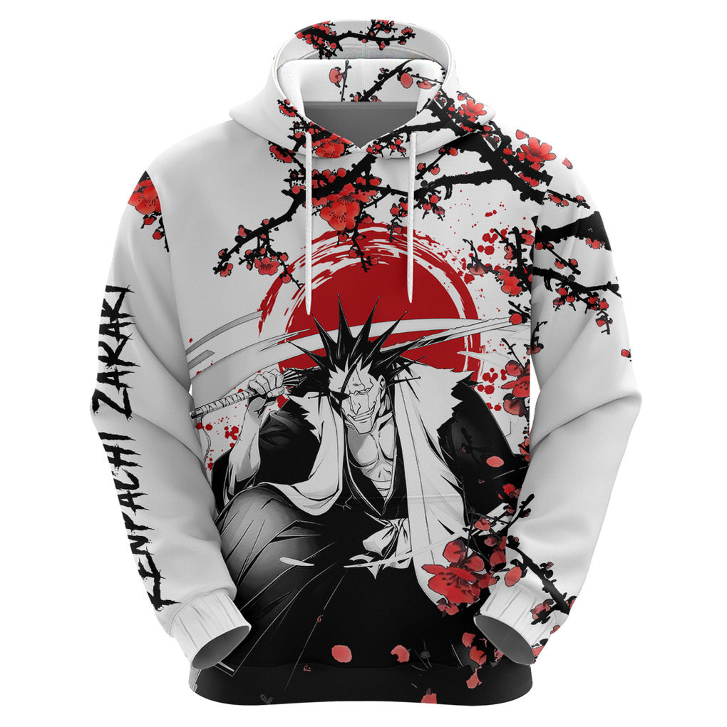 Kenpachi Zaraki Hoodie Anime Japan Style