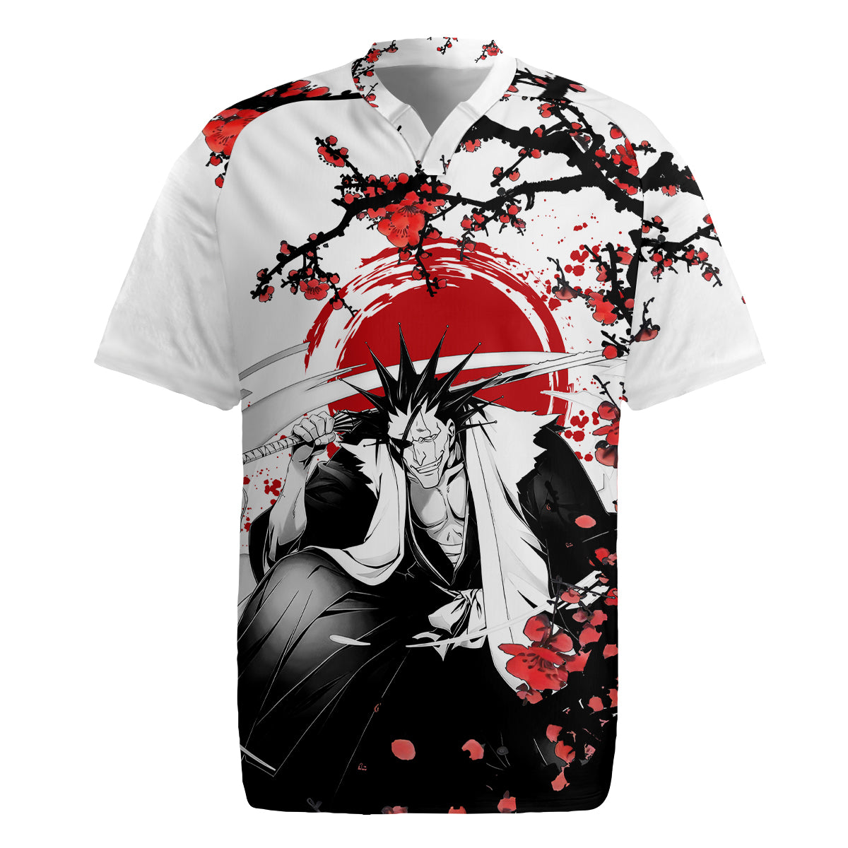Kenpachi Zaraki Rugby Jersey Anime Japan Style