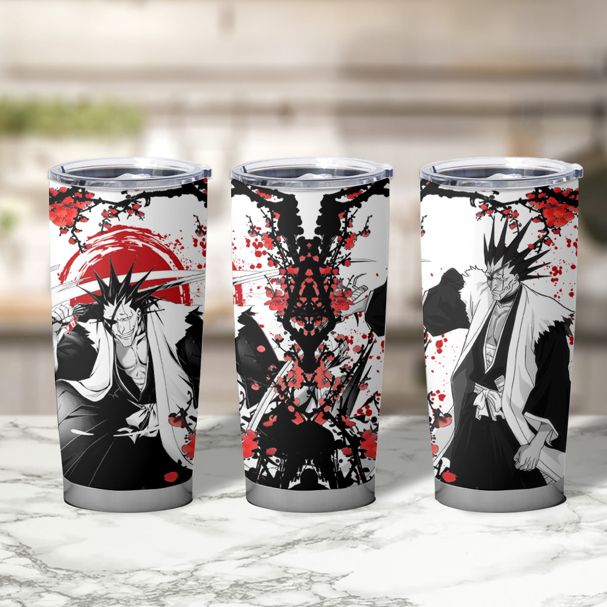 Kenpachi Zaraki Tumbler Cup Anime Japan Style