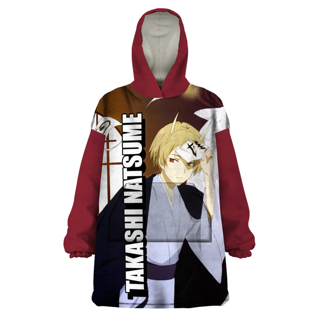 Takashi Natsume Wearable Blanket Hoodie Natsume Yuujinchou