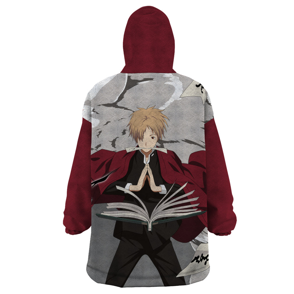 Takashi Natsume Wearable Blanket Hoodie Natsume Yuujinchou