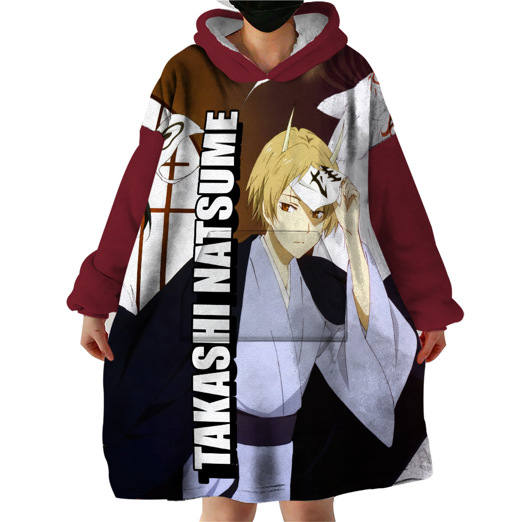 Takashi Natsume Wearable Blanket Hoodie Natsume Yuujinchou