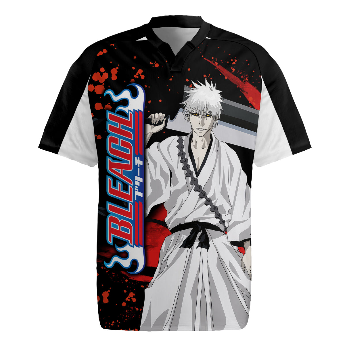 Ichigo Hollow Rugby Jersey Bleach
