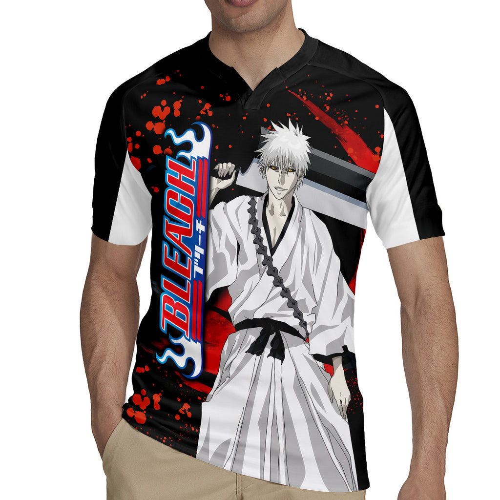Ichigo Hollow Rugby Jersey Bleach