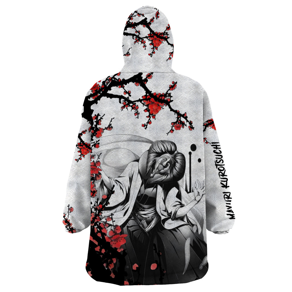 Mayuri Kurotsuchi Wearable Blanket Hoodie Anime Japan Style