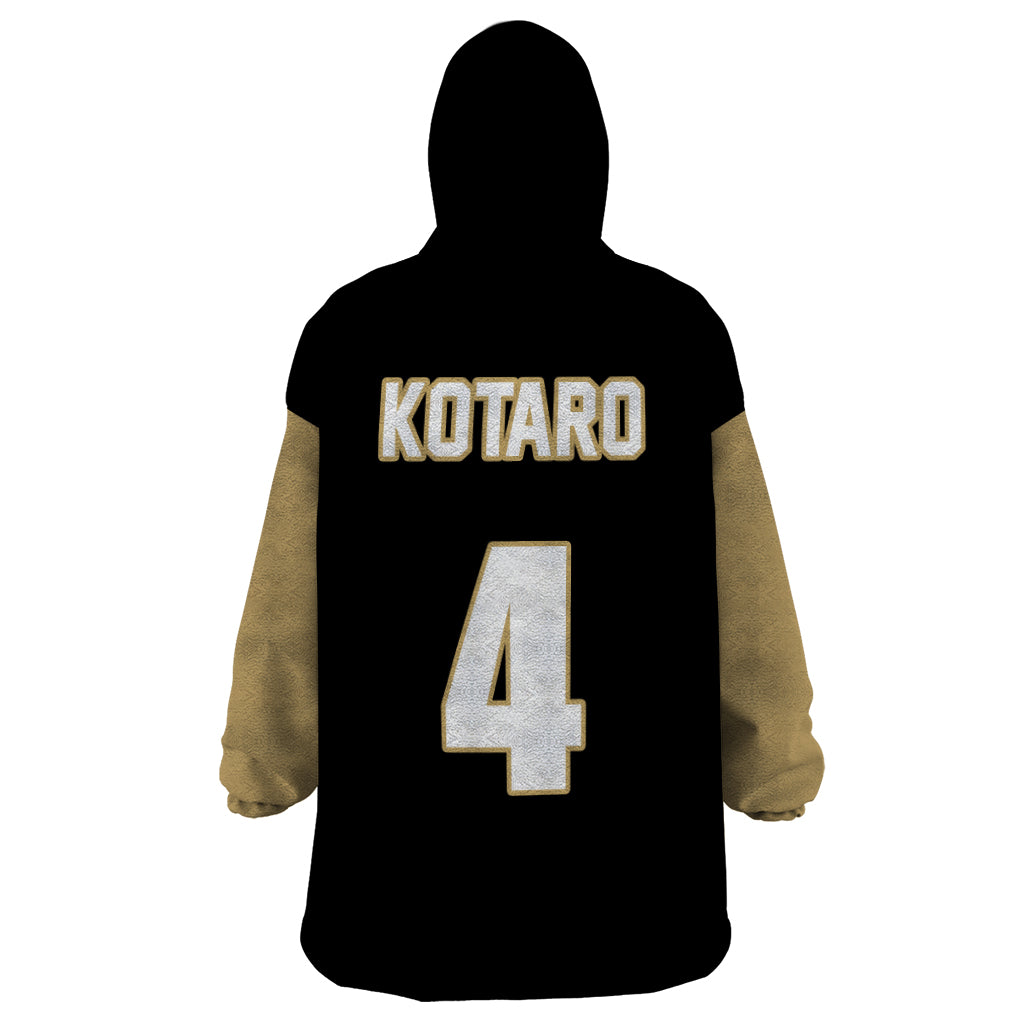 Fukurodani Kotaro Bokuto Wearable Blanket Hoodie Haikyu