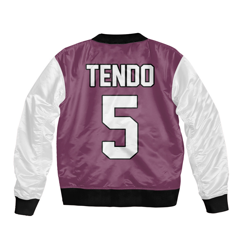 Shiratorizawa Satori Tendo Bomber Jacket Haikyu